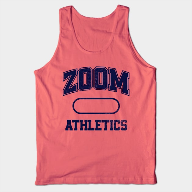 Zoom Athletics Blue Tank Top by zerobriant